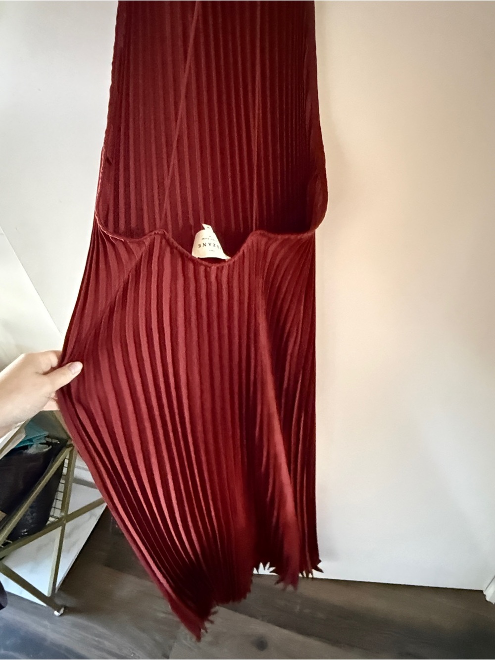 Sezane Layla Dress Terracotta 36/4 - Picture 8 of 11
